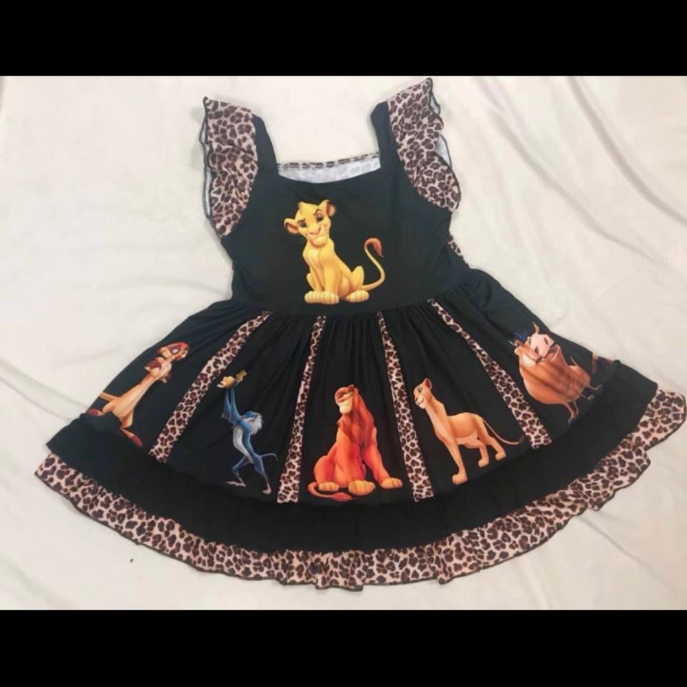Boutique Lion King Deluxe Twirl Dress
